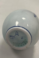 Aluminia Royal Copenhagen Tranquebar Vase med fugl No 1167