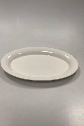 Royal Copenhagen Ursula oval Tallerken i Hvid No 624