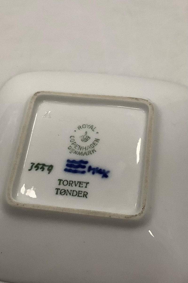 Royal Copenhagen Skål og askebæger Torvet Tønder No. 3559