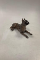 Royal Copenhagen Figur Liggende Boxer No 3635