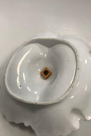 Bing og Grøndahl kabaretfad med roser og blå dekoration