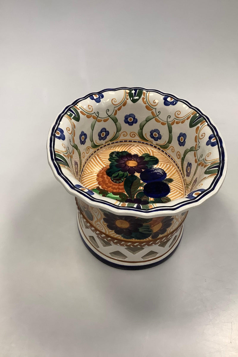 Aluminia Stor Jardiniere af Fajance No. 732/690