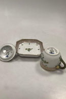 Royal Copenhagen Privat gemalt Flora Danica Creme Tasse Nr. 3514