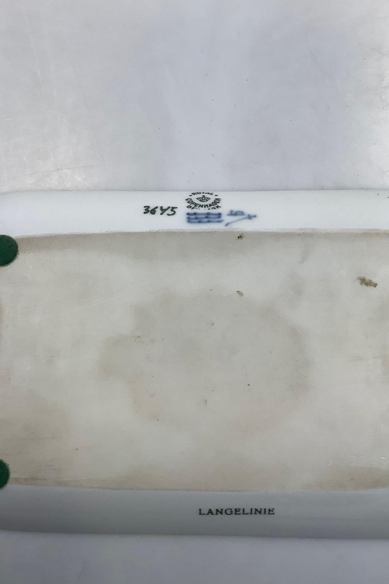 Royal Copenhagen aflang bakke med Langelinie No 3645