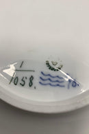 Royal Copenhagen Muschelmalet Vollblond Servierschale Nr. 1058