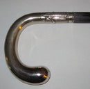 Antik Spadserstok med Sølvplet håndtag