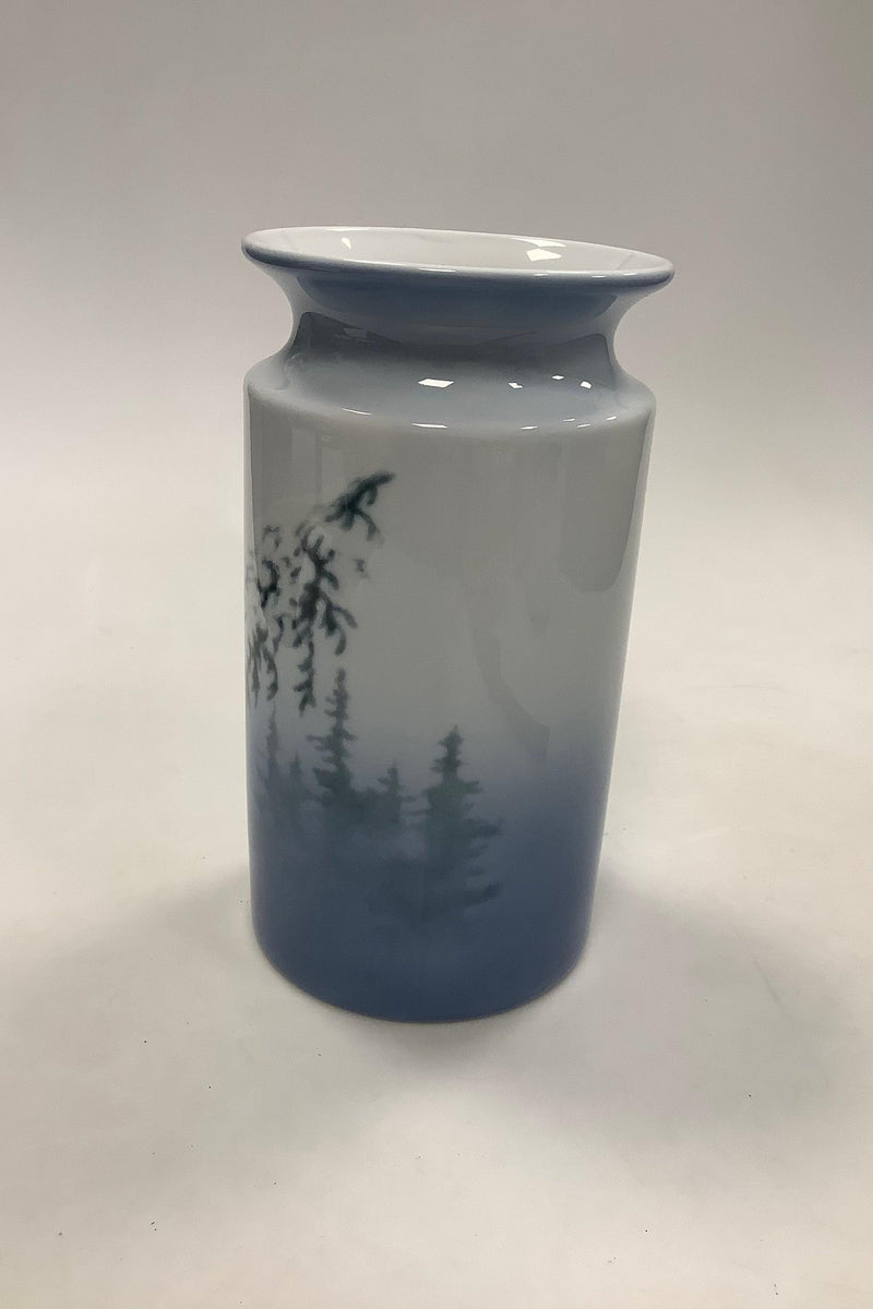 Porsgrund Norway Vase with Squirrel by Theodor Kittelsen