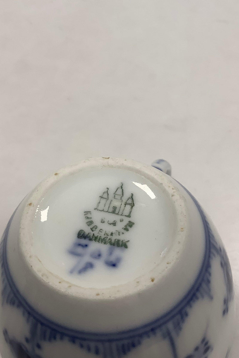 Bing og Grøndahl Blåmalet / Musselmalet Riflet Kaffekop No 102