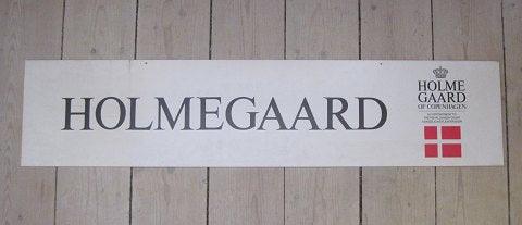 Royal Copenhagen, Bing & Grondahl and Holmegaard Large Advertisement signs in plastic