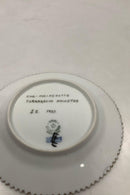 Royal Copenhagen Privatmalet Flora Danica Kagetallerken No 3552