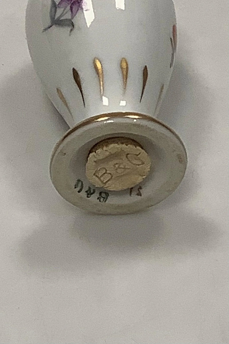 Bing og Grøndahl Saksisk Blomst, Hvid Salt -og Peberbøsse