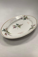Bing og Grøndahl Antik Rosen Stel Stort ovalt Fad