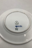 Royal Copenhagen Musselmalet Riflet Tallerken No 331 med Logo