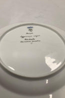 Royal Copenhagen Privat gemalt Flora Danica Fisch Teller Nr 3549