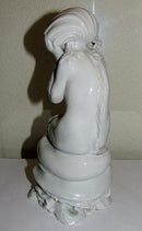 奥尔加-瓦格纳设计的皇家哥本哈根美人鱼小雕像（浅色系）。