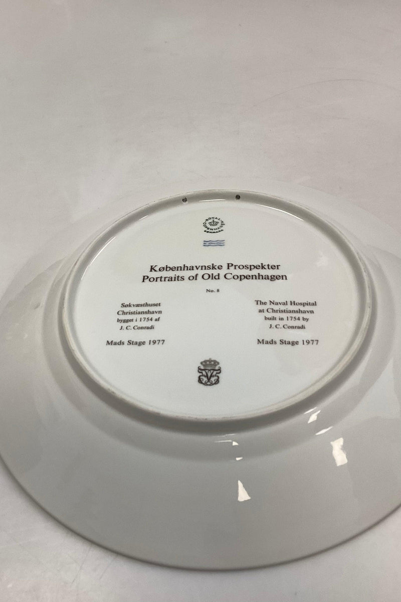 Royal Copenhagen Plate Copenhagen Prospects Christianshavn No 8