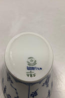 Royal Copenhagen Muschelmalet Riflet Oval Spülschüssel Nr. 485