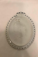 Royal Copenhagen Mindeplatte fra 1898 RC-CM017A med guld