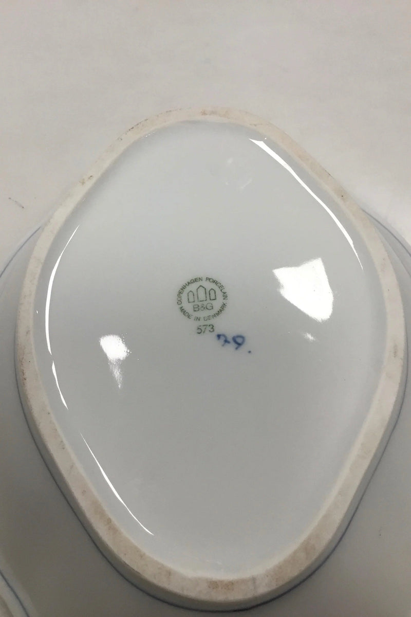 Bing og Grøndahl Empire Oval Skål No. 573/12 B