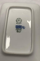 Royal Copenhagen Mørkeblå Firkant Skål med Blomster No. 2835 / 861