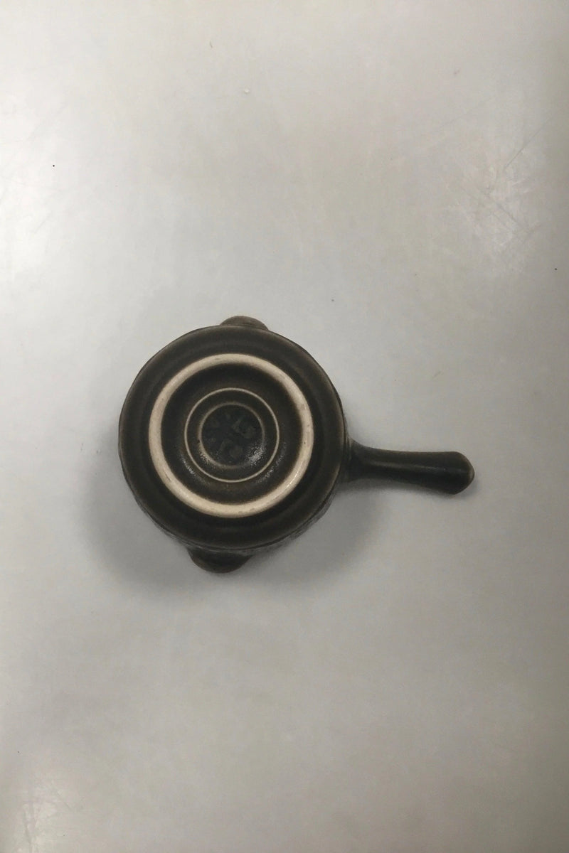 Bing & Grøndahl (Kronjyden) Brun Azur Smørnæb