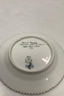 Royal Copenhagen Privat gemalt Flora Danica Kuchenteller Nr 3552