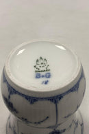 Bing和Grondahl的蓝漆Musselmalet Riflet花瓶