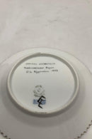 Royal Copenhagen Privatmalet Flora Danica Kagetallerken No 3552