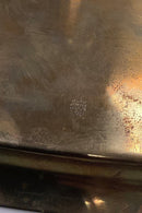 Georg Jensen Super Ellipse Tablett aus Messing von Piet Hein 41cm x 30,7cm