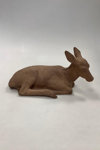 Royal Copenhagen Steingut Figur Hirsch Nr. 20435