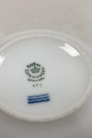 Royal Copenhagen Sukkerskål I hvidt porcelæn No. 163