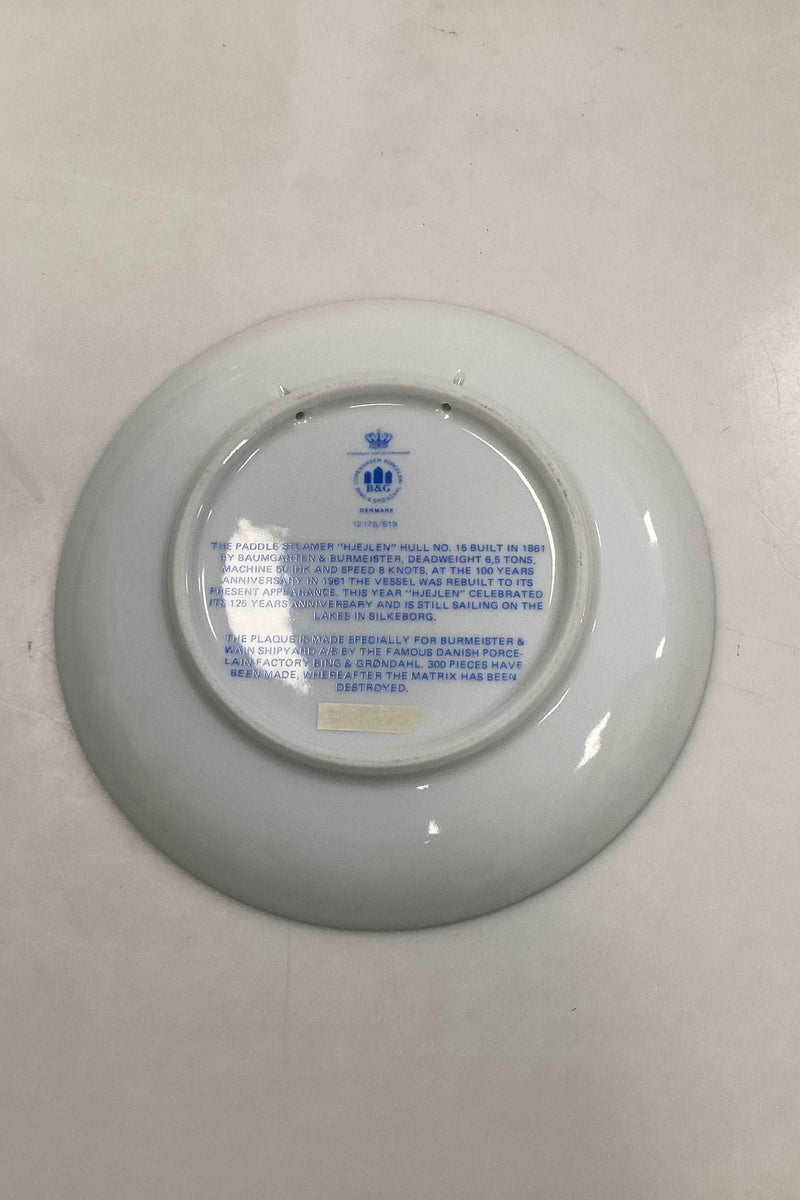 Bing og Grøndahl Skibsplatte fra 1986