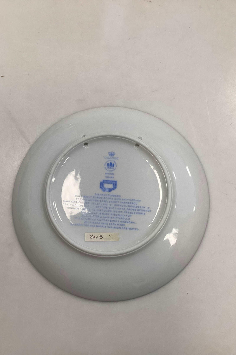 Bing og Grøndahl Skibsplatte fra 1989
