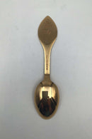 A. Michelsen Juleske 1998 I Forgyldt Sterling Sølv med Emalje