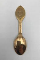 A. Michelsen Juletheske 1984 I forgyldt Sterling Sølv med emalje