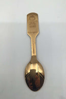 A. Michelsen Juletheske 1990 Forgyldt Sterling Sølv med emalje