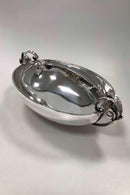 Georg Jensen Sterling Silber Große Ovale Art Deco Schale Nr. 622B