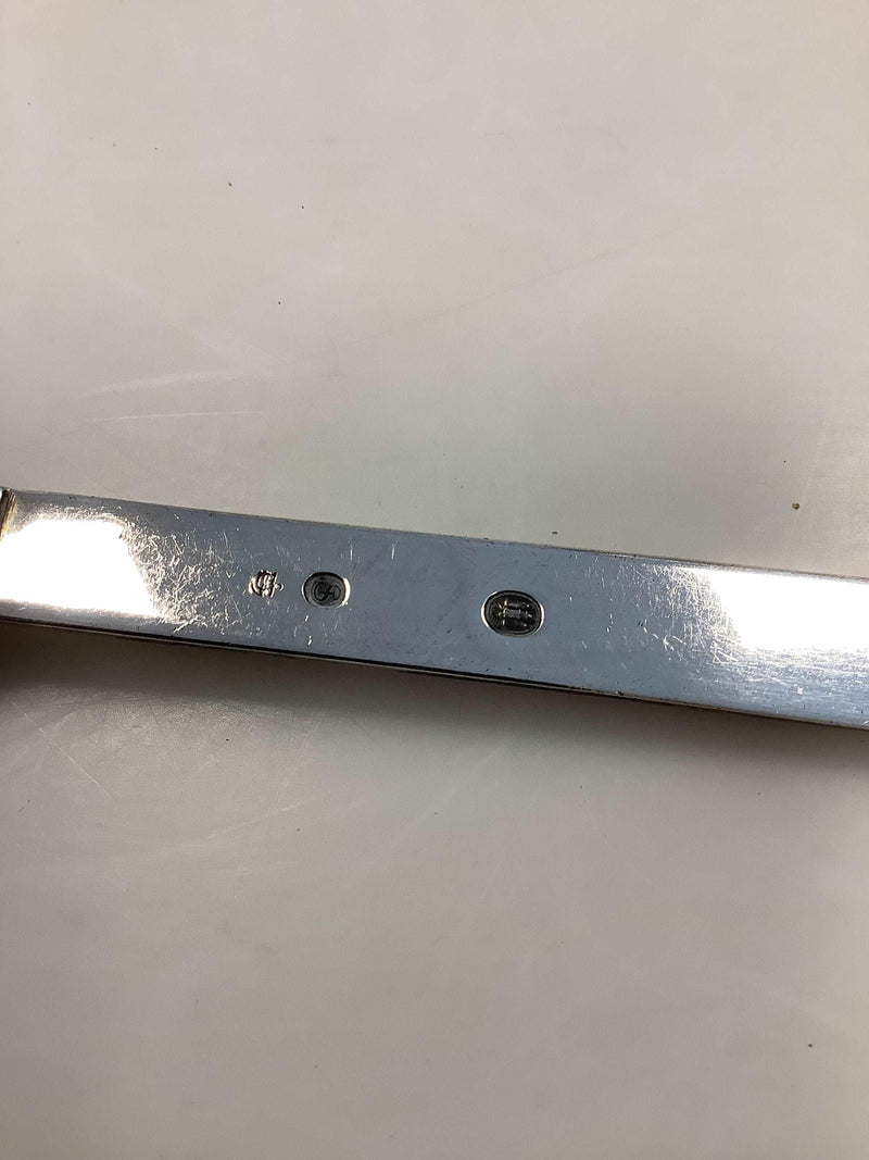 Dansk Moderne Barneske i Sølv