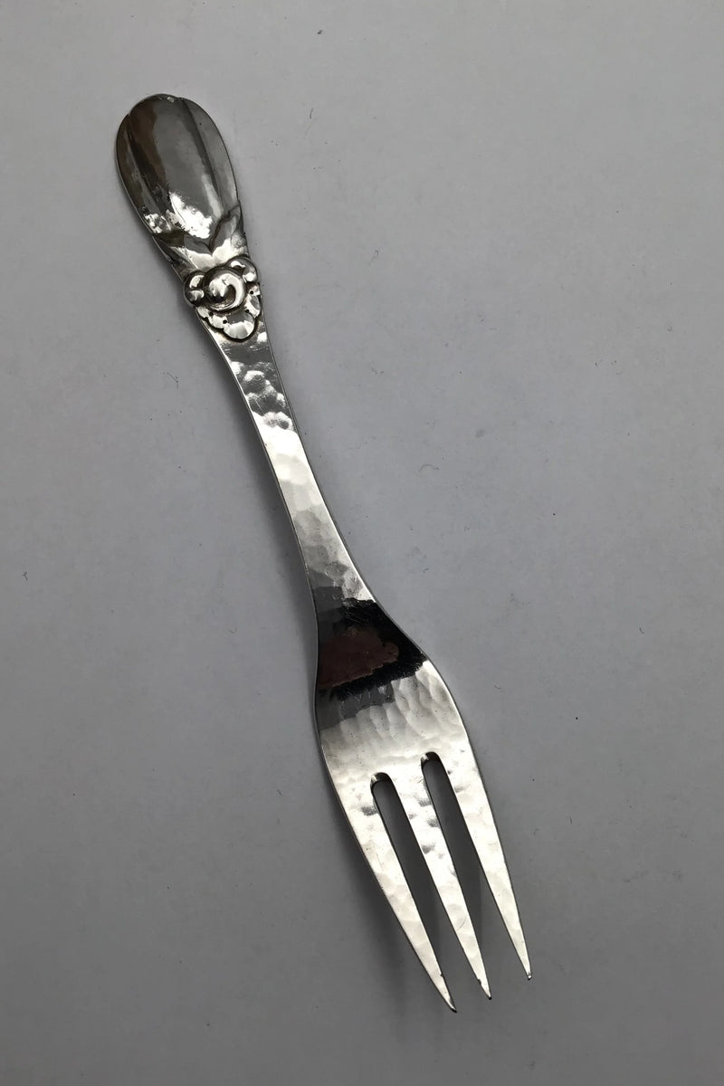 Evald Nielsen Sølv No 16 Fiskegaffel