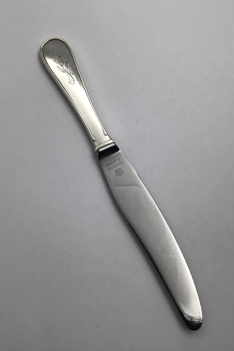 Hans Hansen Sølv / Sterling Sølv Arvesølv No 10. Frokostkniv