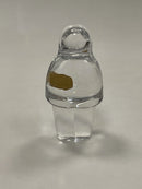 Holmegaard Glas Figur af Grønlænder Far / Inuit
