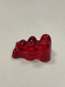 Brevvægt Rød Vingummi bamse i glas