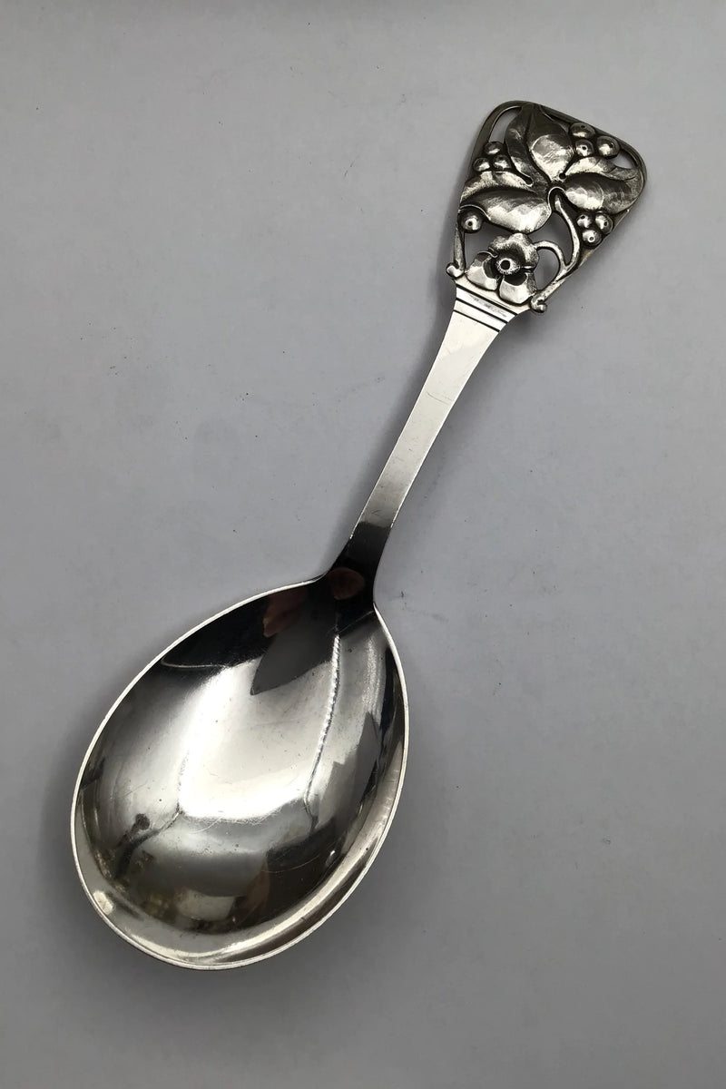 F. Hingelberg Sterling Sølv Serveringsske