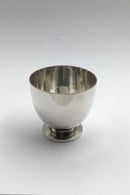 Hans Hansen Sterling Sølv Æggebæger (1935)