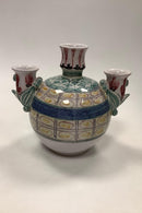 Bjørn Wiinblad Figur / Lysestage til 3 lys OL4 fra 1984