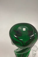 Holmegaard Green Kluk Carafe turned