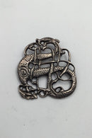 Randers Sølv kopi Viking Sterling Sølv Broche