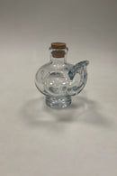 Holmgaard Glass Decanter shaped like an Elephant