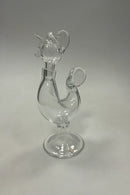 Holmegaard Glas Karaffel formet som Hane