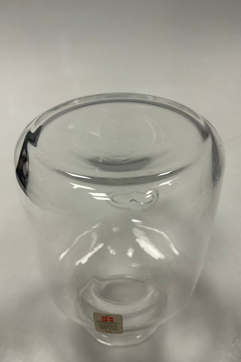Holmegaard Karaffel i klart glas Proppen er også et glas